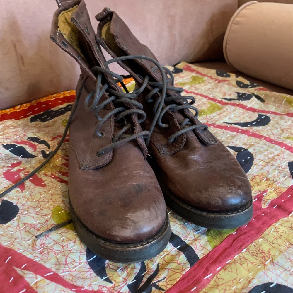 Frye Veronica Combat Boots - image 4